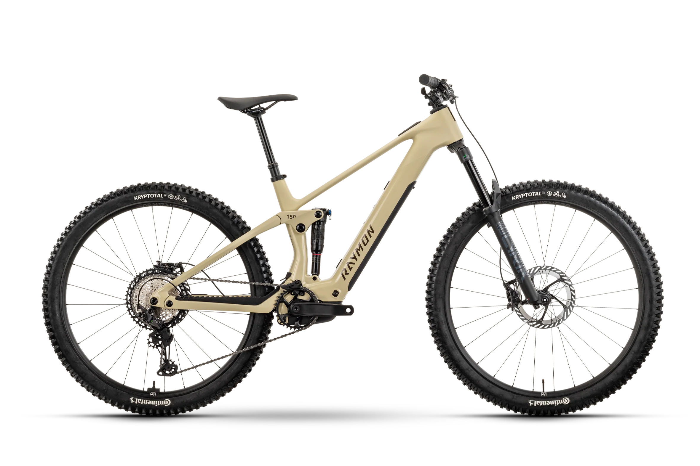 711a15fffe3be4749f9140865beef895700ea685_2102500230 Raymon Airok Pro (2025) | 29-Zoll-E-Mountainbike mit Vollfederung | Popcorn Stealth / Caramel – Bild 1