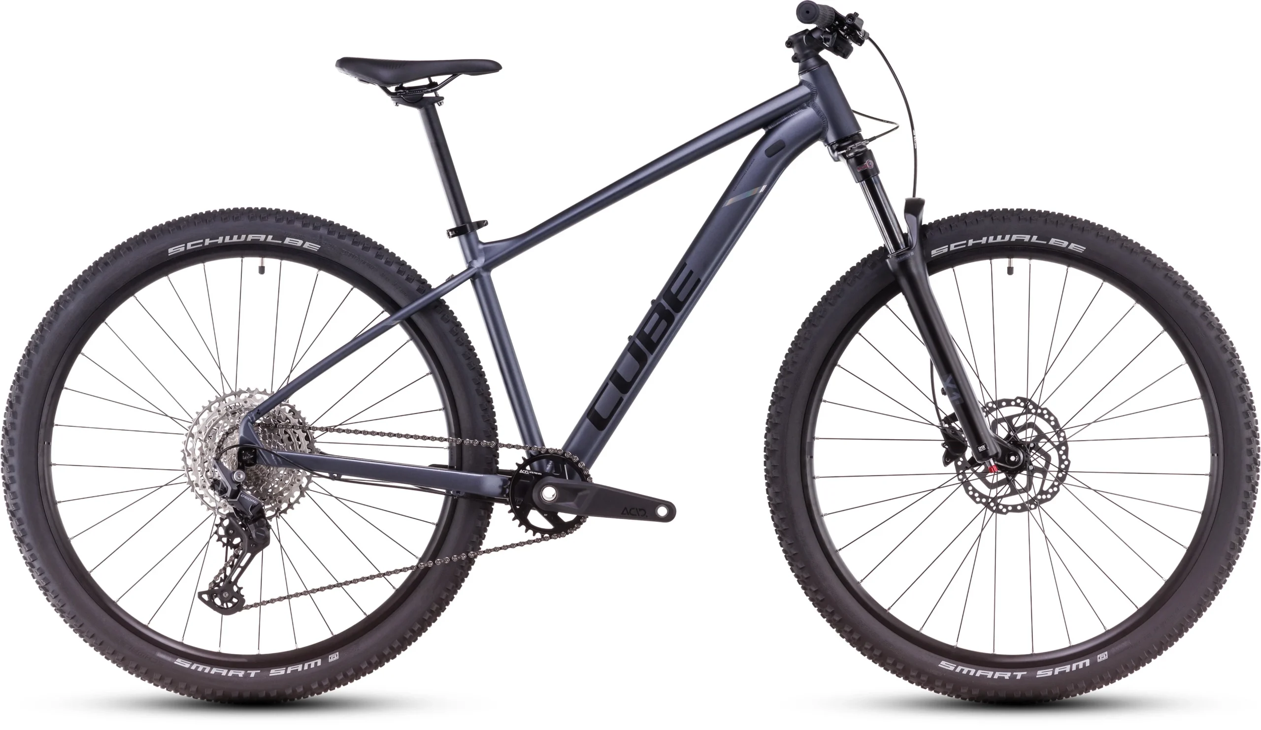 d30c8b4491c68c35aa990114048fee6d562 Cube Attention Pro (2025) | 27,5/29 Zoll Hardtail-Mountainbike | Metallic-Grau/Schwarz – Bild 1